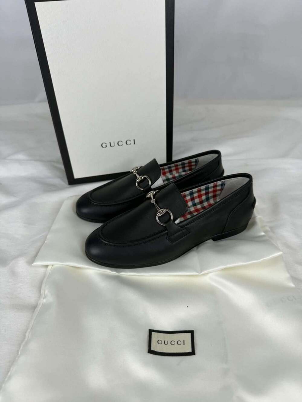 Gucci Jordaan Bit Loafers US Kids Size 13 SPB-TS 373520